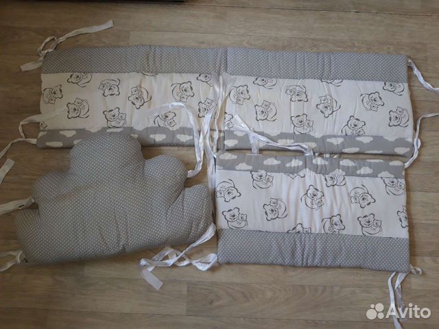 Бортики на детскую кроватку