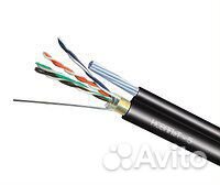 Кабель витая пара utp 5e с тросом