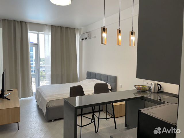 

Квартира-студия, 38 м², 1 кровать