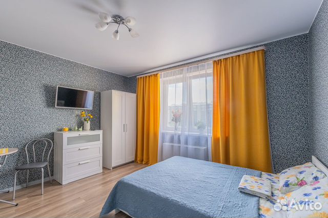 

Квартира-студия, 28 м², 2 кровати