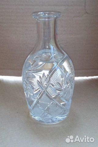 Графин, штоф хрустальный