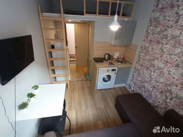 

Квартира-студия, 16 м², 2 кровати