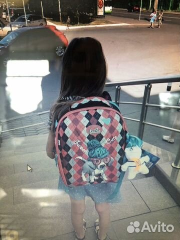 Рюкзак детский школьный +мешок для сменки