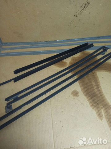 Молдинг стекла двери (бархотки) Citroen C5 X7