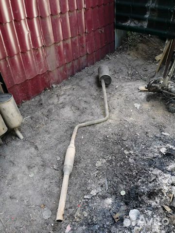 Глушитель в сборе renault logan,Рено Логан