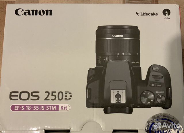 Фотоаппарат Canon Eos 250D 18-55 IS Stm