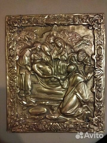 Чеканная икона