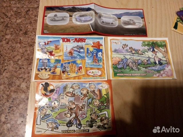 Вкладыши, гномы и др