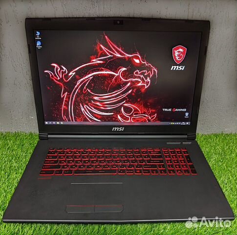 Мощный игровой ноутбук с большим экраном MSI GV72