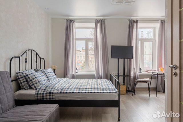 

Квартира-студия, 30 м², 2 кровати