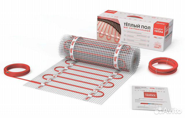Электрический теплый пол стн км 75, 225, 450