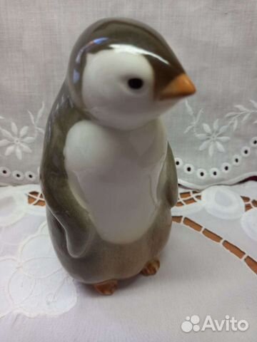 Фарфоровые статуэтки лфз Пингвин