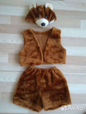 Новогодний костюм медведя