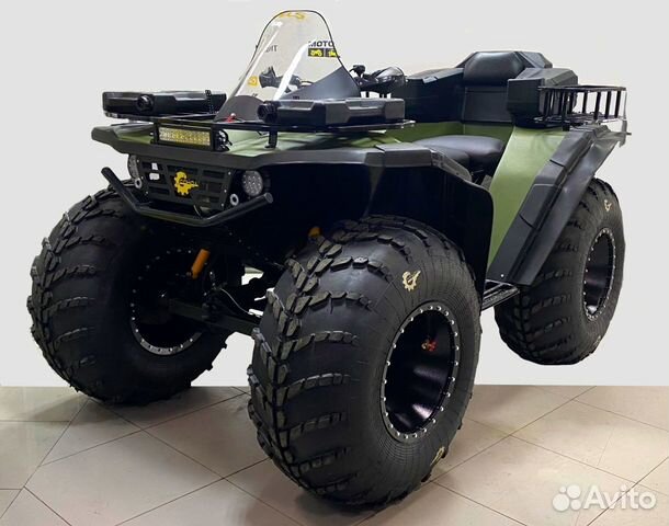 Квадроцикл Сокол 1.5 на мостах УАЗ