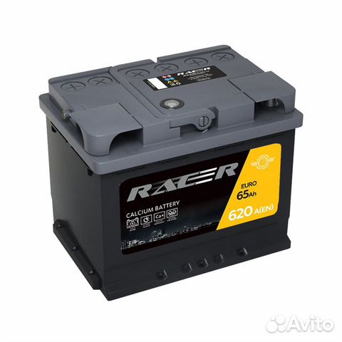 Аккумулятор Racer GT 65Ач обратная полярность