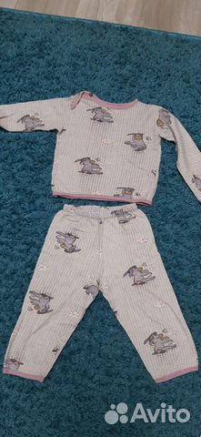 Пижамы для девочки от 1 до 5 лет