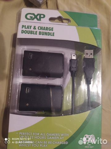 Комплект кабель и зарядка x box 360