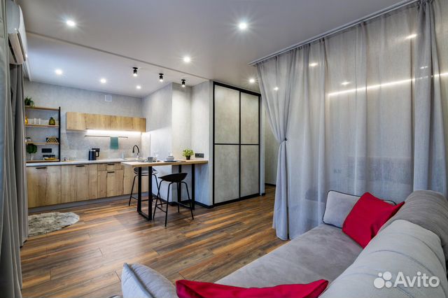 

1-к. квартира, 33 м², 2 кровати