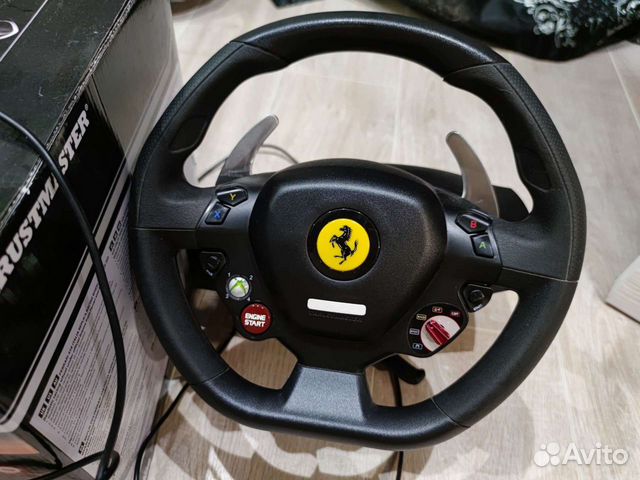 Игровой руль thrustmaster Ferrari 458 italia