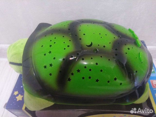 Ночник черепаха новый (звездное небо)