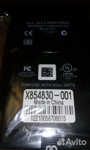 Xbox 360 slim без HDD