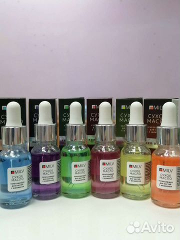 Сухое масло для кутикулы Milv