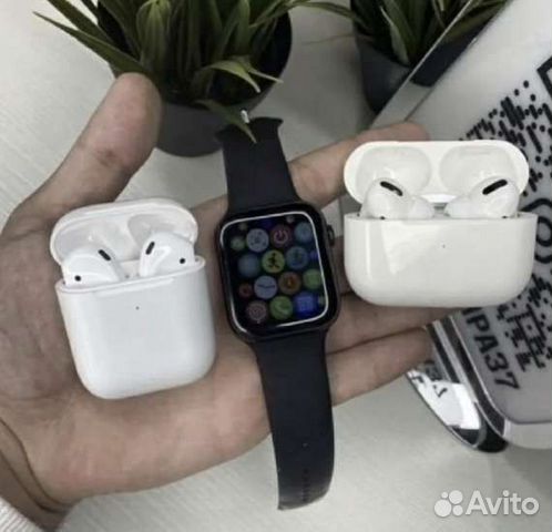 Комплект AirPods Pro(2) + Apple watch 7