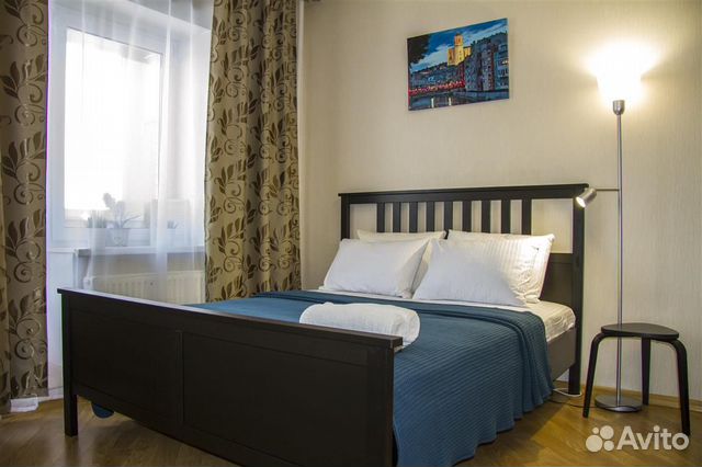 

1-к. квартира, 42 м², 2 кровати