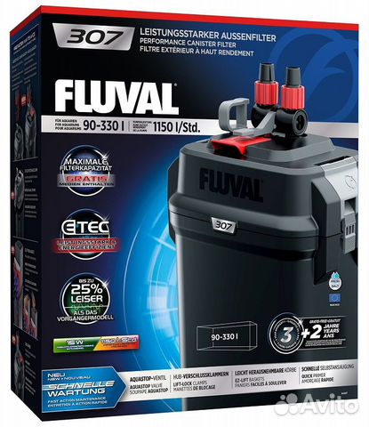 Новый Внешний фильтр fluval 307