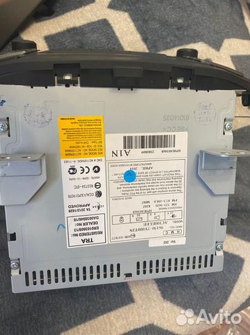 Штатная магнитола hyundai ix35 2014 год