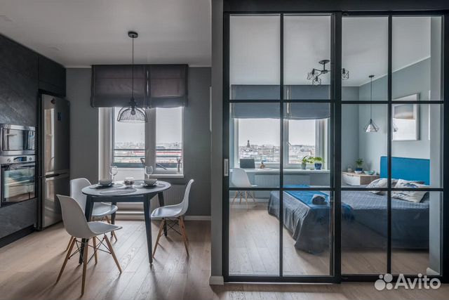 

1-к. квартира, 41 м², 2 кровати