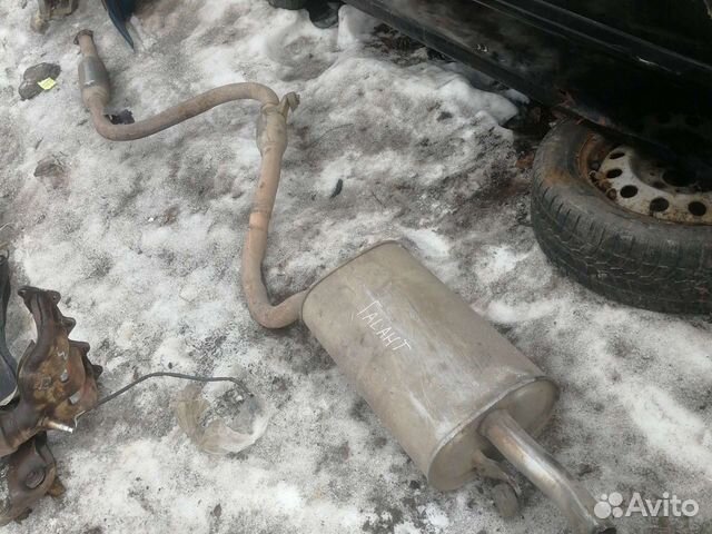 Глушитель мицубиси галант