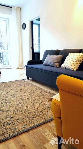 

2-к. квартира, 44 м², 2 кровати