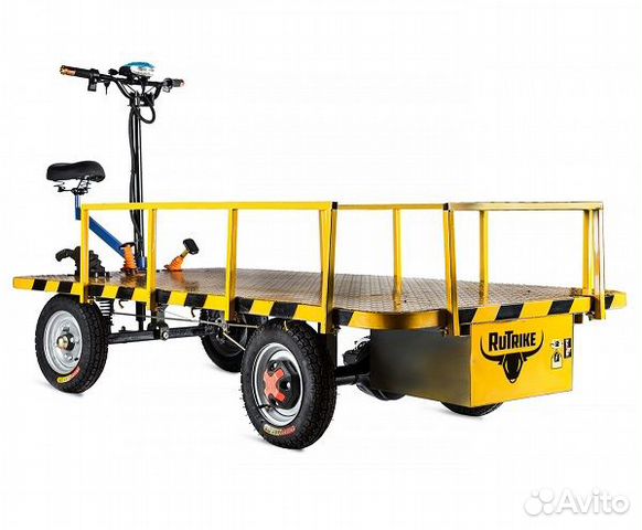 Платформенная тележка электрическая RuTrike