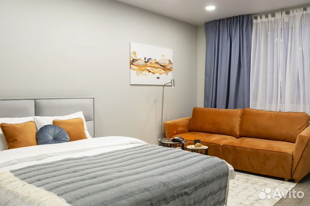 

1-к. квартира, 43 м², 2 кровати