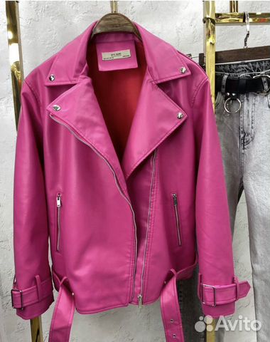 Розовая куртка