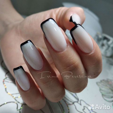 Маникюр, педикюр с покрытием