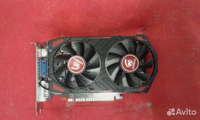 Видеокарта GTX 750 TI 2GB gddr5 рабочая