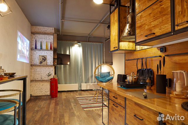 

Квартира-студия, 33 м², 2 кровати