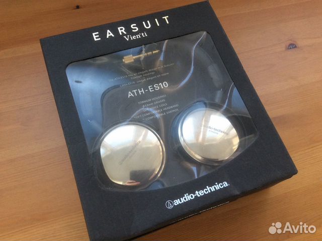 Audio-Technica ATH-ES10 наушники Hi-End