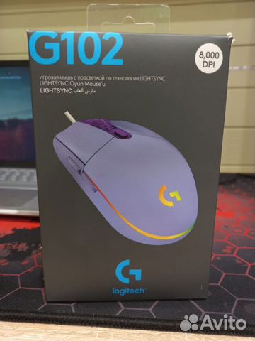 Игровая мышь logitech g102