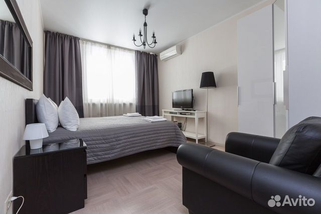 

1-к. квартира, 38 м², 1 кровать