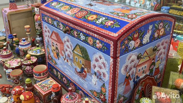 Сундук городецкий