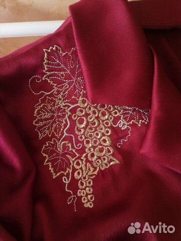 Машинная вышивка на одежде, на текстиле, на крое