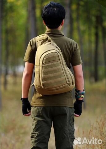 Тактическая сумка-слинг 20 литров, разные цвета