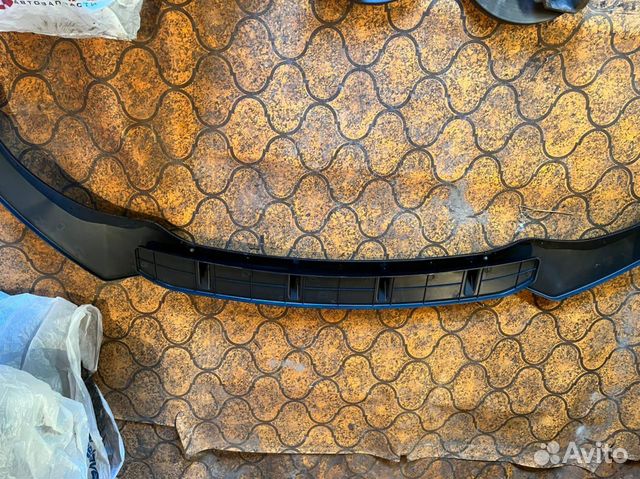 Спойлер переднего бампера