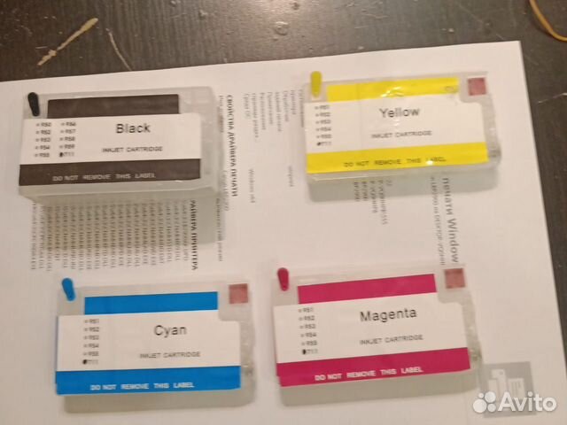 Пзк для HP DJ T520 / T120 HP 711 без чипов