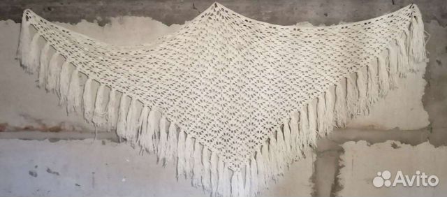 Шаль вязаная
