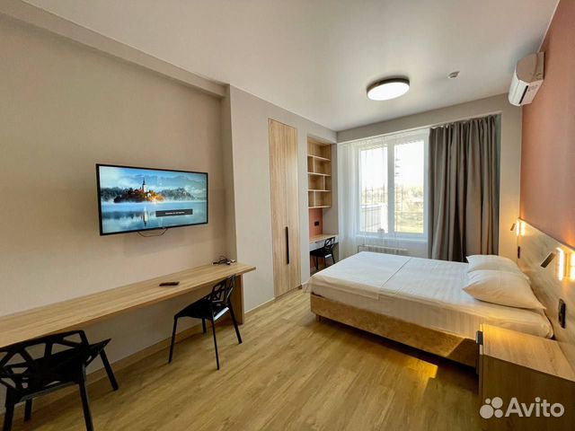 

Квартира-студия, 25 м², 2 кровати