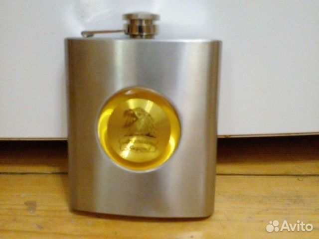 Фляжка металлическая
